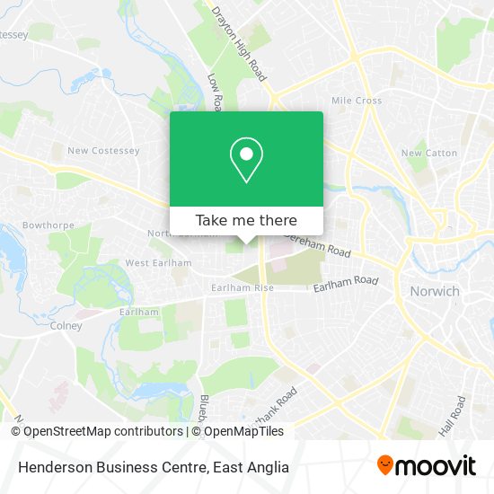 Henderson Business Centre map