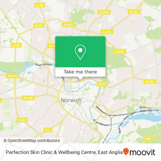 Perfection Skin Clinic & Wellbeing Centre map