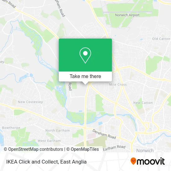 IKEA Click and Collect map