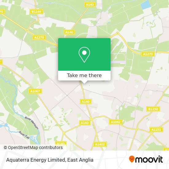 Aquaterra Energy Limited map