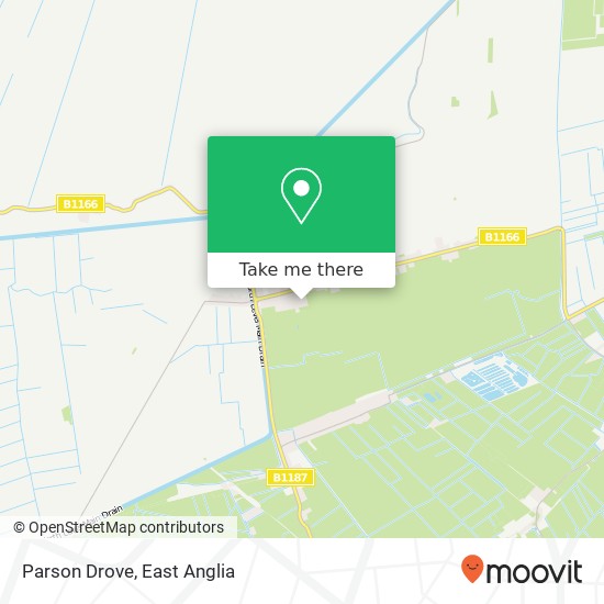 Parson Drove map