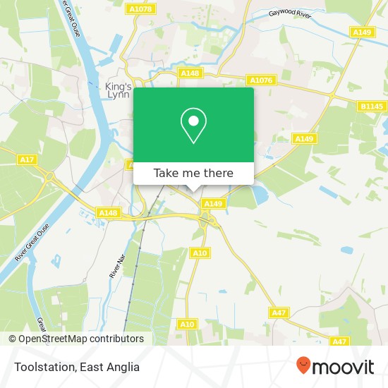 Toolstation map