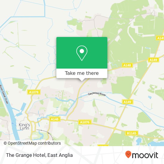 The Grange Hotel map