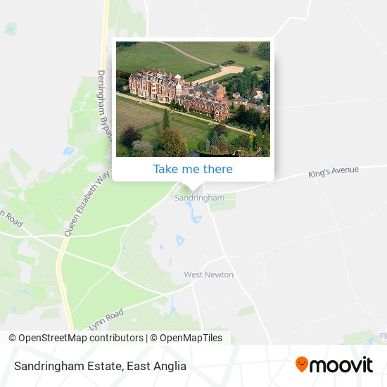 Sandringham Estate map