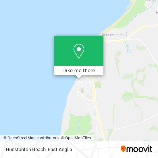 Hunstanton Beach map