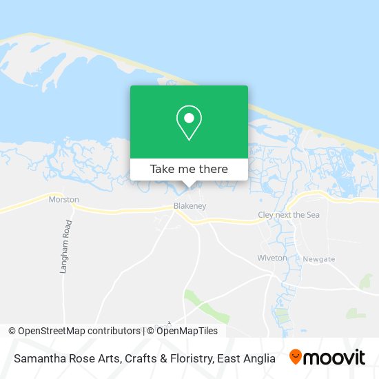 Samantha Rose Arts, Crafts & Floristry map