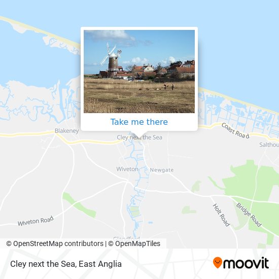 Cley next the Sea map