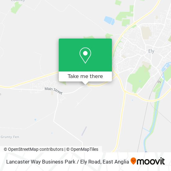 Lancaster Way Business Park / Ely Road map