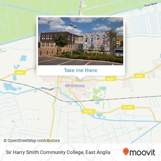 Sir Harry Smith Community College map