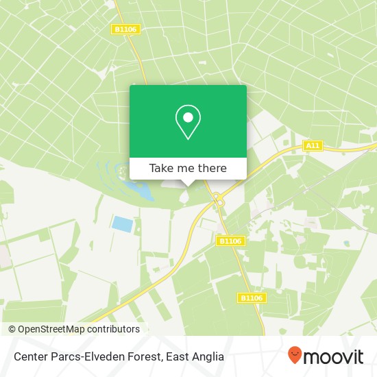 Center Parcs-Elveden Forest map