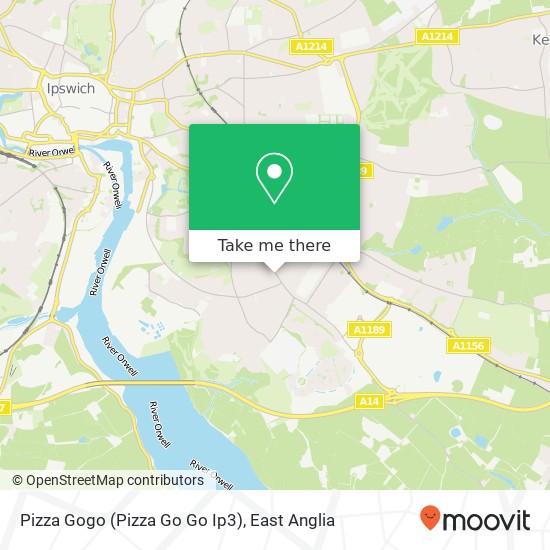 Pizza Gogo (Pizza Go Go Ip3) map