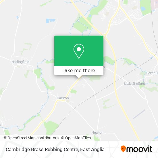 Cambridge Brass Rubbing Centre map