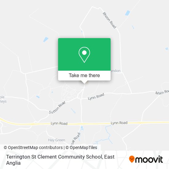 Terrington St Clement Community School map