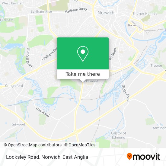Locksley Road, Norwich map