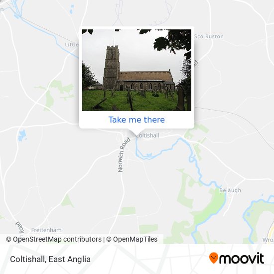 Coltishall map