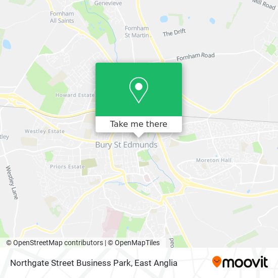 Northgate Street Business Park map