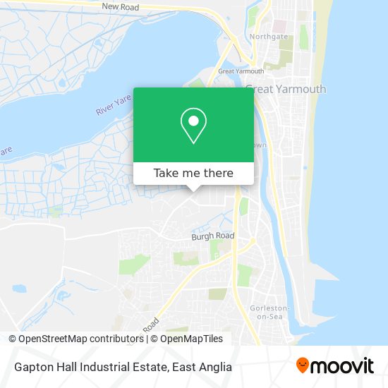 Gapton Hall Industrial Estate map