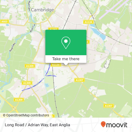 Long Road / Adrian Way map