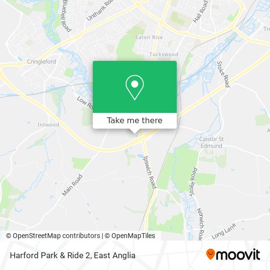Harford Park & Ride 2 map
