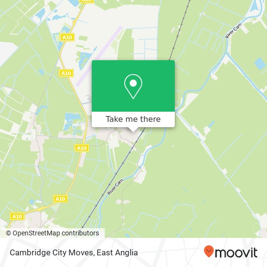 Cambridge City Moves map