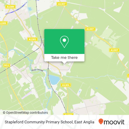 Stapleford Community Primary School map