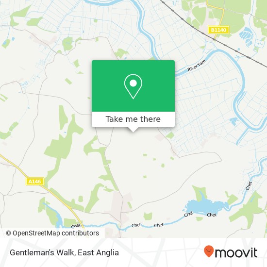 Gentleman's Walk map