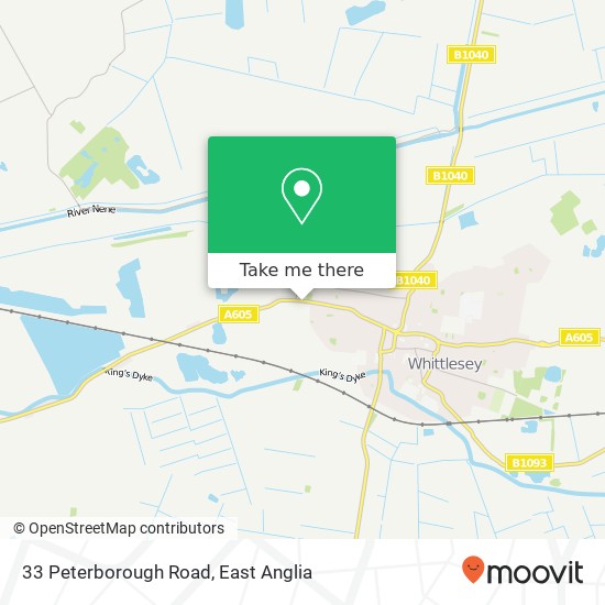 33 Peterborough Road map