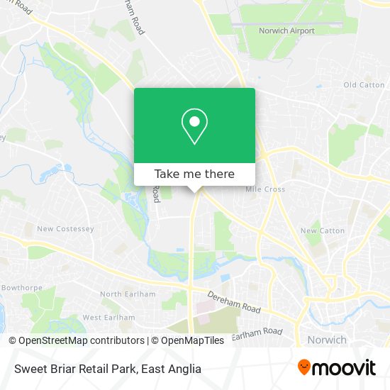 Sweet Briar Retail Park map