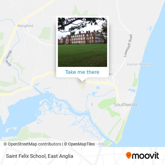 Saint Felix School map