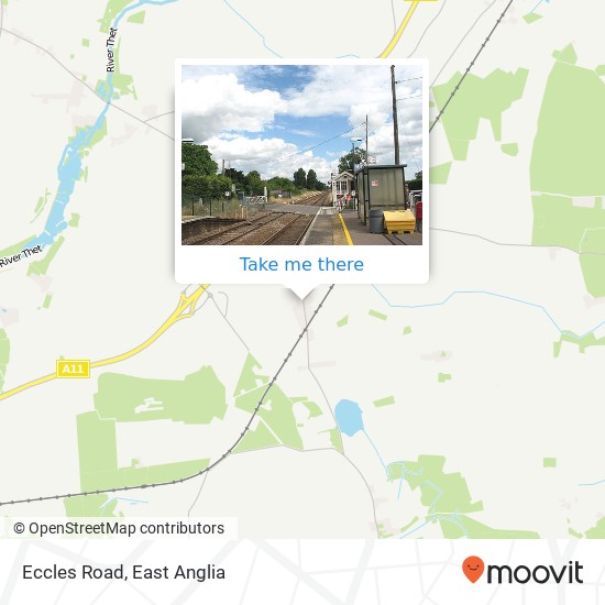 Eccles Road map