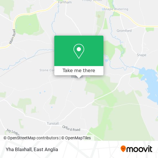 Yha Blaxhall map