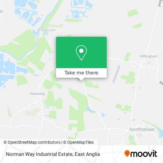 Norman Way Industrial Estate map