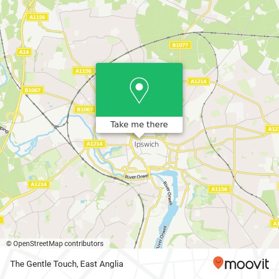 The Gentle Touch map