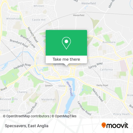 Specsavers map