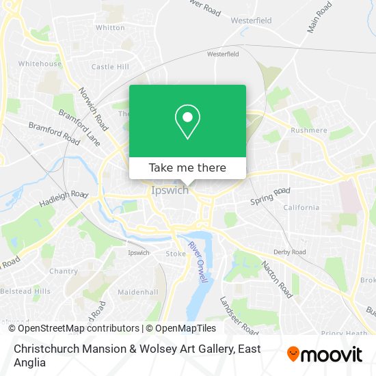 Christchurch Mansion & Wolsey Art Gallery map