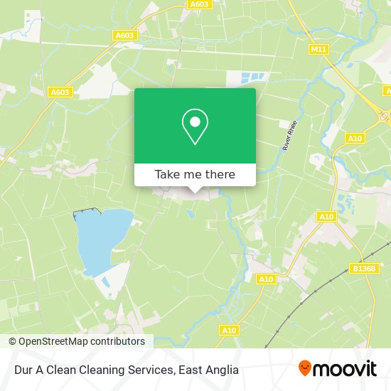 Dur A Clean Cleaning Services map