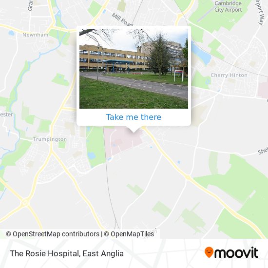 The Rosie Hospital map