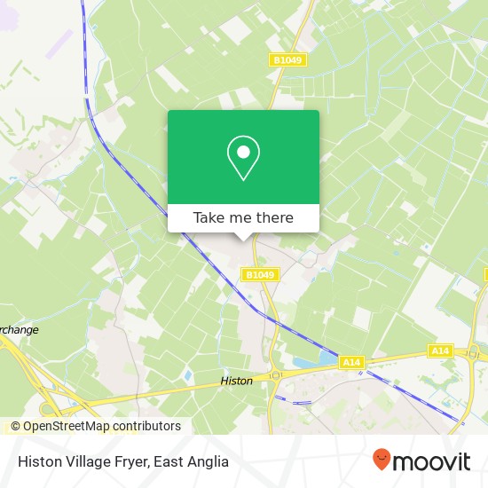 Histon Village Fryer map