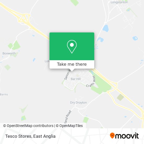 Tesco Stores map