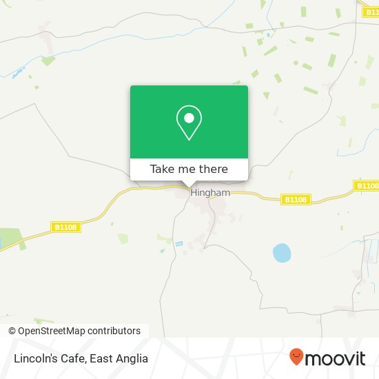 Lincoln's Cafe map