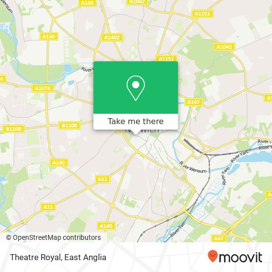 Theatre Royal map