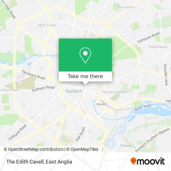 The Edith Cavell map