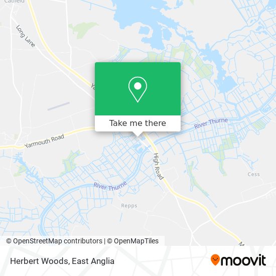 Herbert Woods map