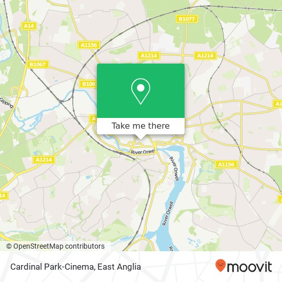 Cardinal Park-Cinema map