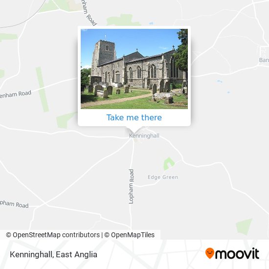 Kenninghall map