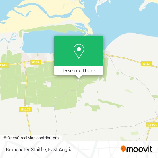 Brancaster Staithe map
