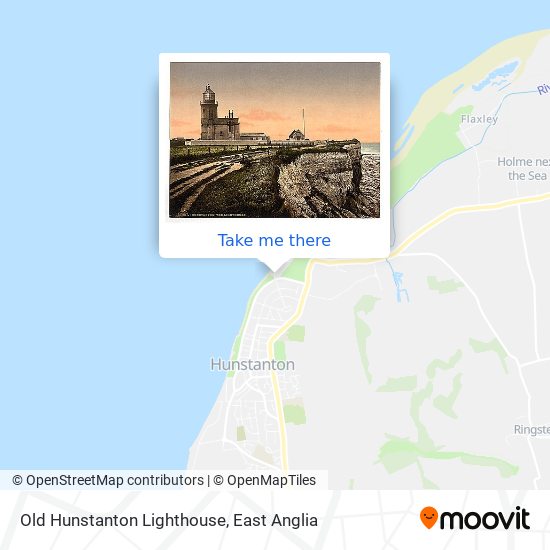 Old Hunstanton Lighthouse map