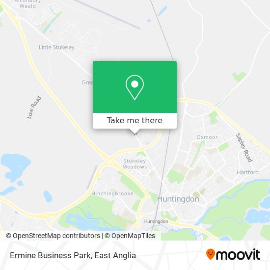 Ermine Business Park map