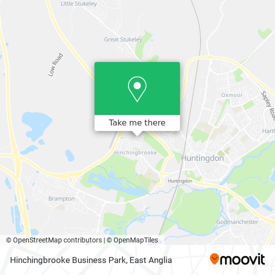 Hinchingbrooke Business Park map