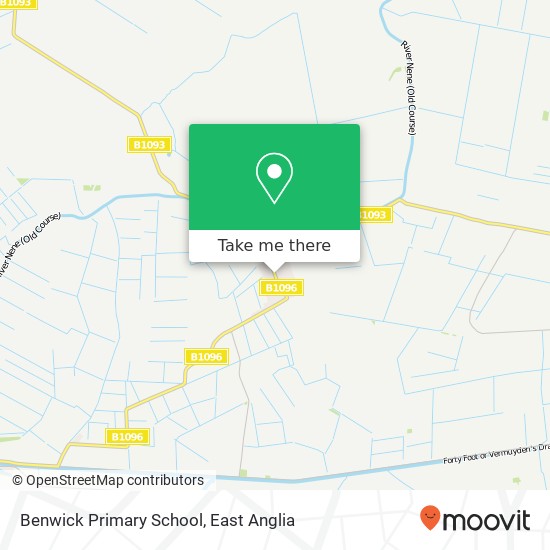 Benwick Primary School map